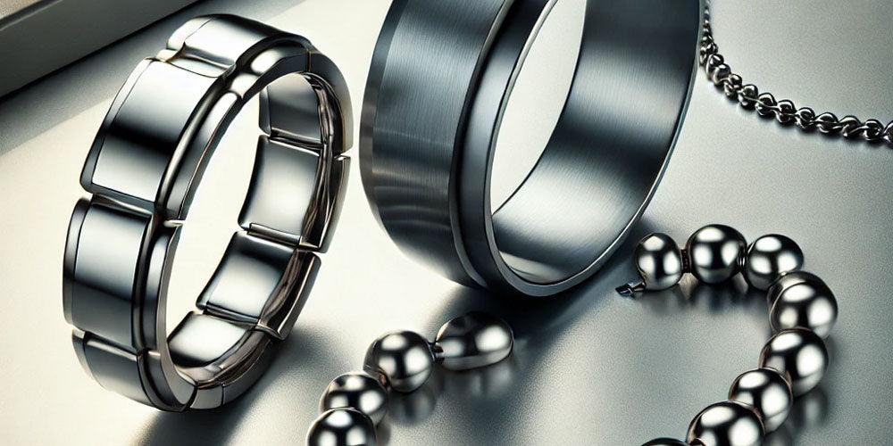 Welches Material für Schmuck ist am besten? – Ein Guide zu Edelstahl, Silber und Titan