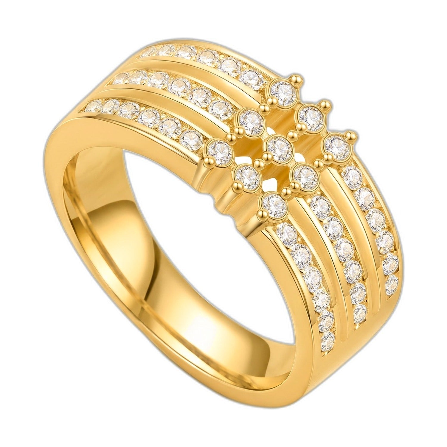 Minaz Ring Amina Gold