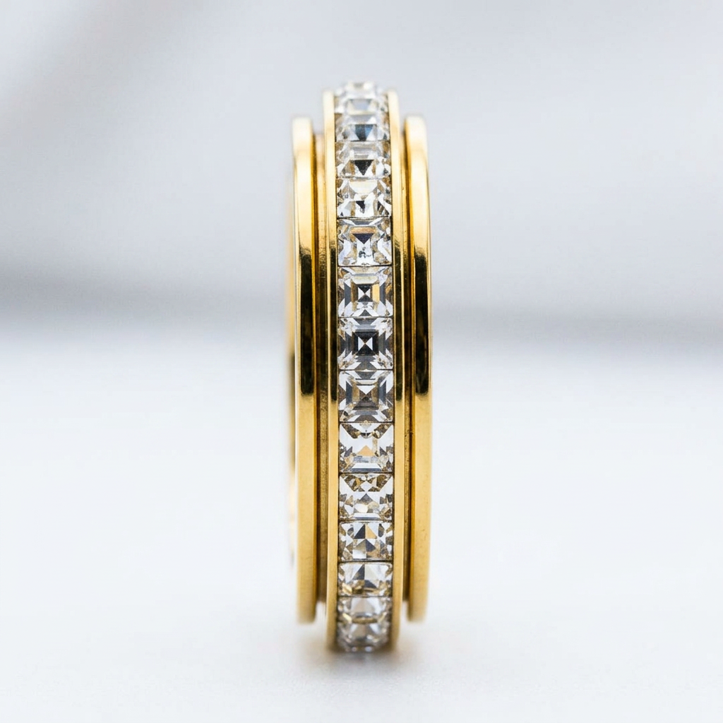 Stress-Ring Seitenansicht Spinner-Profil | Minaz