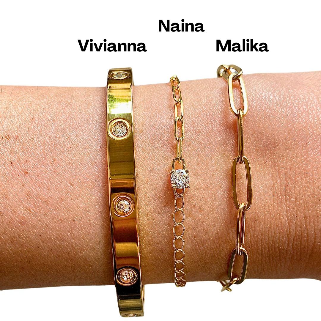 "Golden Grace" Bundle – Drei Armbänder. Ein Statement.