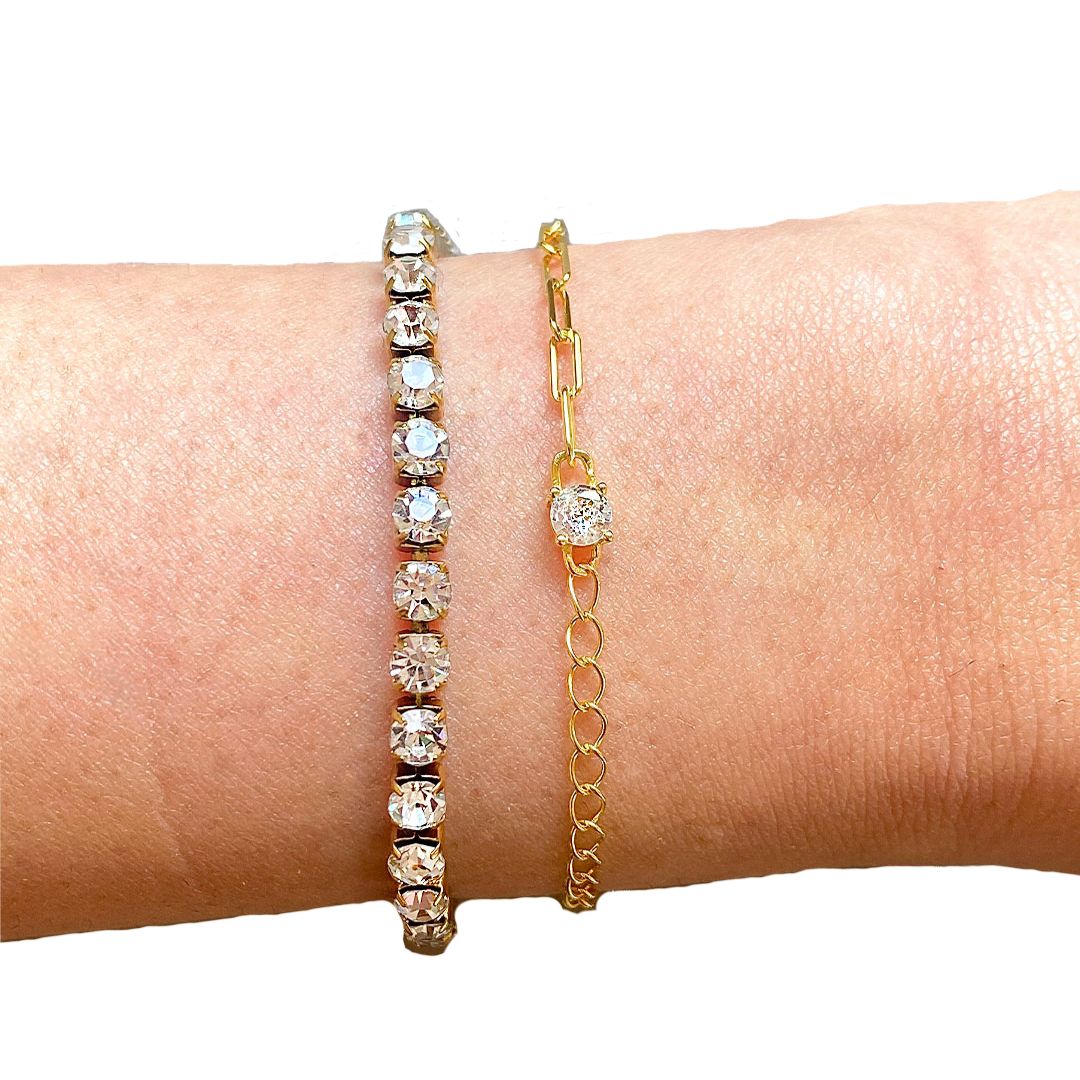 "Everyday Grace" – Zartes Armband-Duo für jeden Tag
