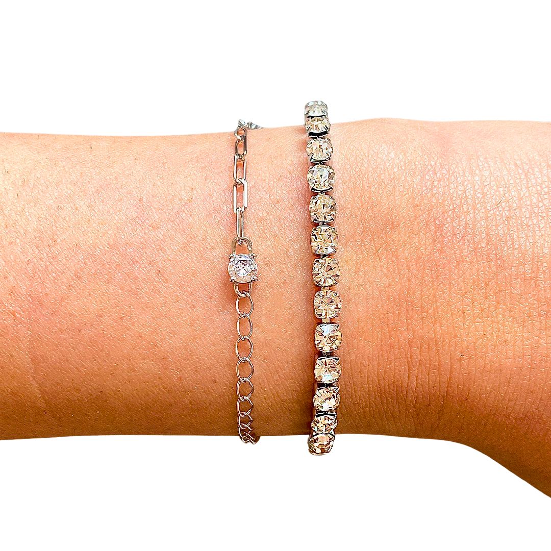 "Everyday Grace" – Zartes Armband-Duo für jeden Tag