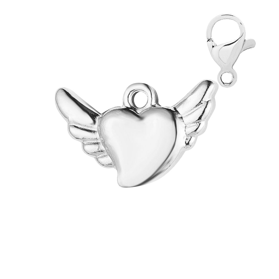 Charm "Herz mit Flügel"