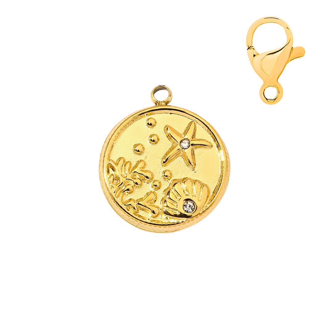 Charm "Ocean mit Zirkonia"