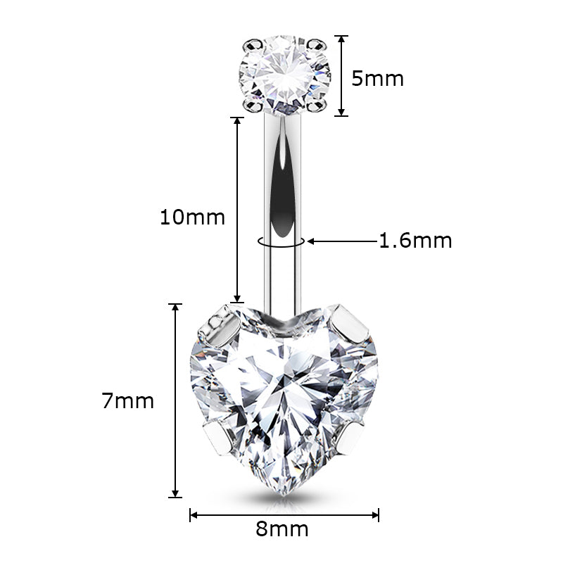 Bauchnabelpiercing "Arina"
