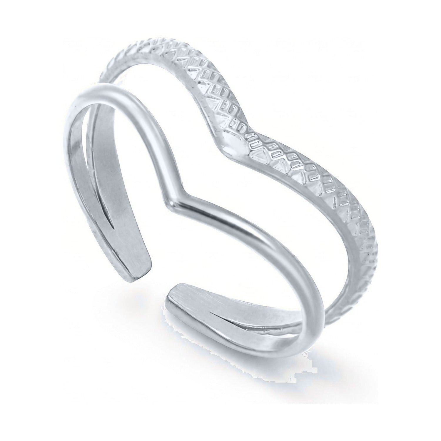 Minaz Ring Lidia Silber