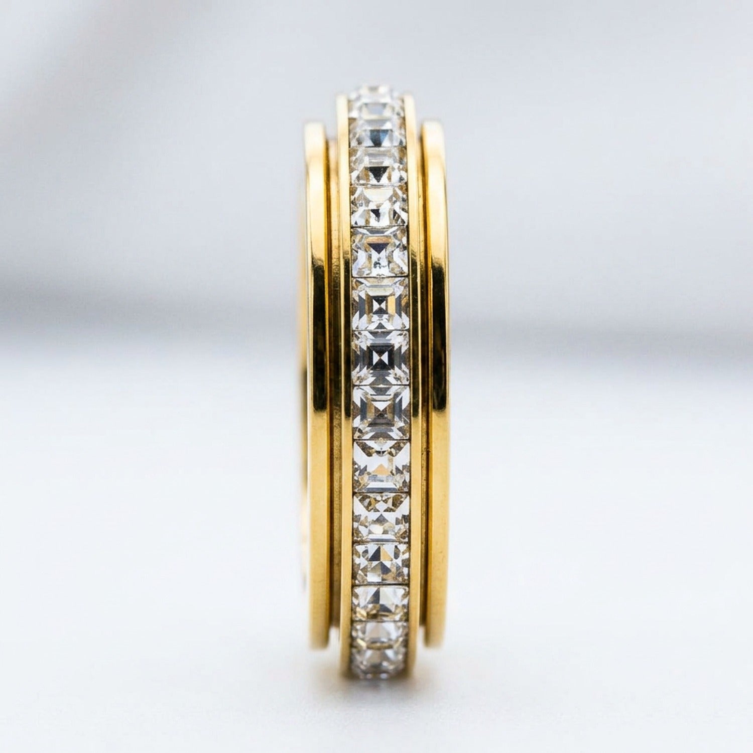 Stress-Ring Seitenansicht Spinner-Profil | Minaz