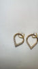 Cleo Septum Piercing Produktvideo, V-Form mit Zirkonia in Gold